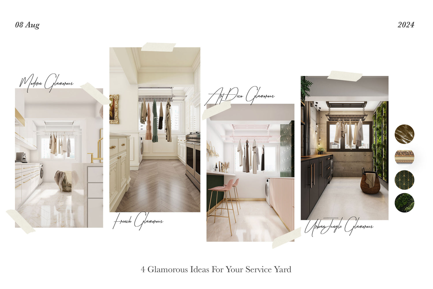 4 Glamorous Ideas For Your Service Yard