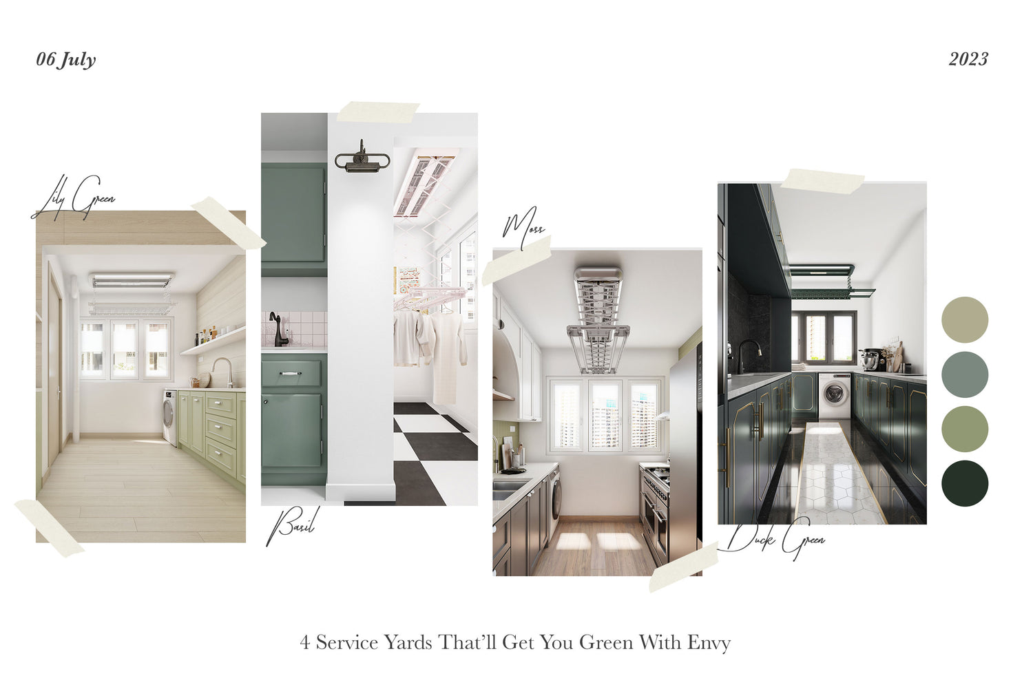 4 Service Yards That’ll Get You Green With Envy