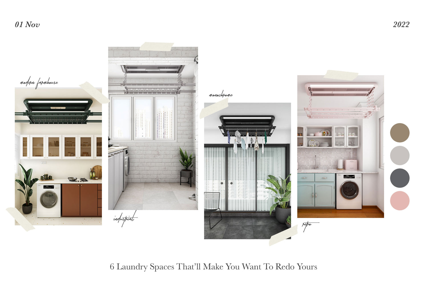 6 Laundry Spaces That’ll Make You Want To Redo Yours