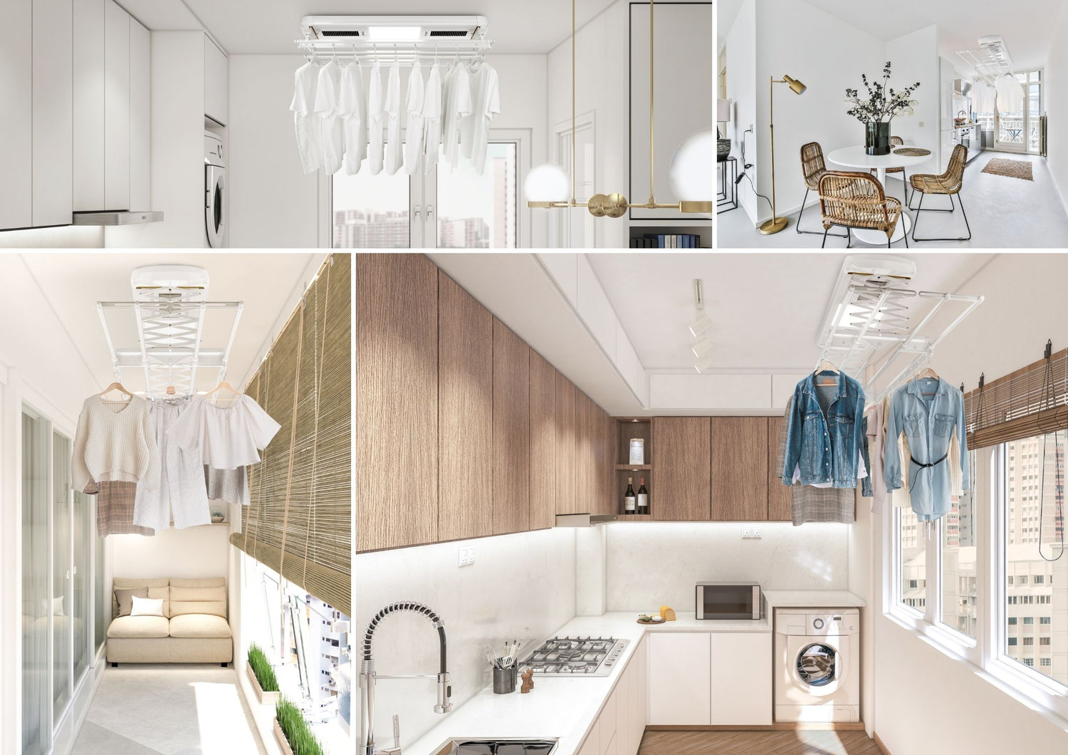 4 Minimalist Interior Tips For Your Laundry Space