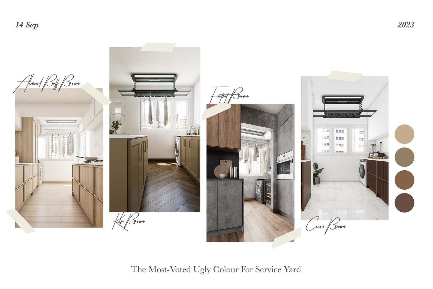 The Most-Voted Ugly Colour For Service Yard