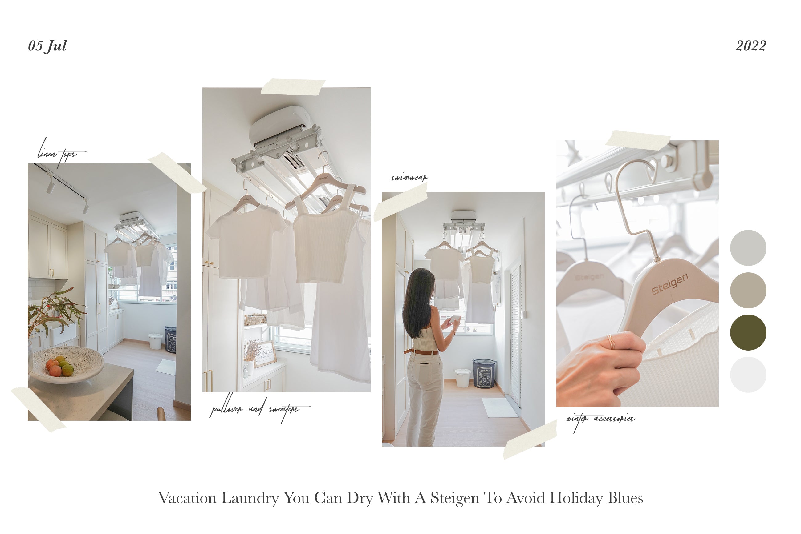 Vacation Laundry You Can Dry With A Steigen To Avoid Holiday Blues