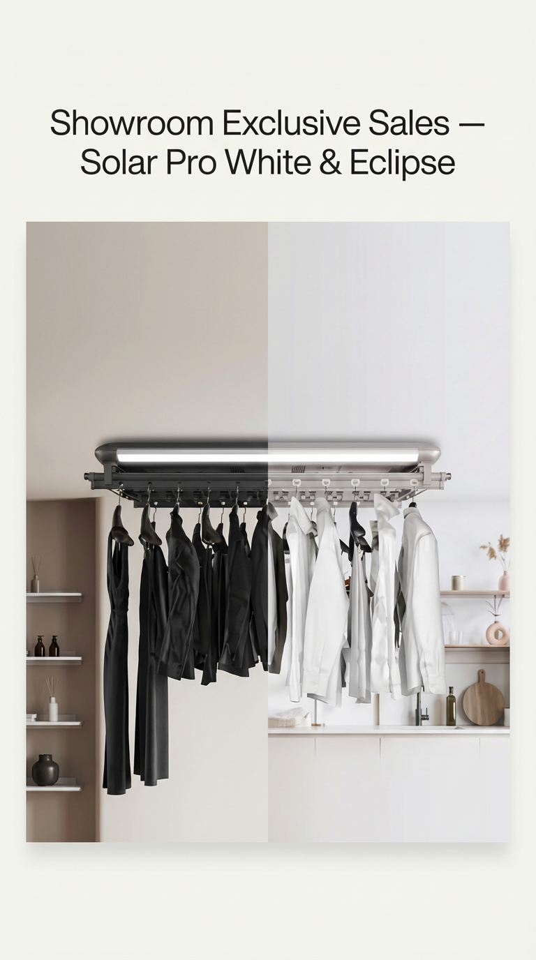 Showroom Exclusive Sales — Solar Pro White & Eclipse
