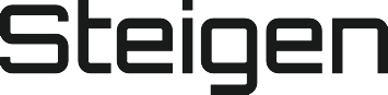 Steigen Black and White Logo